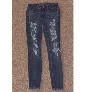 Ripped Denim Jeans